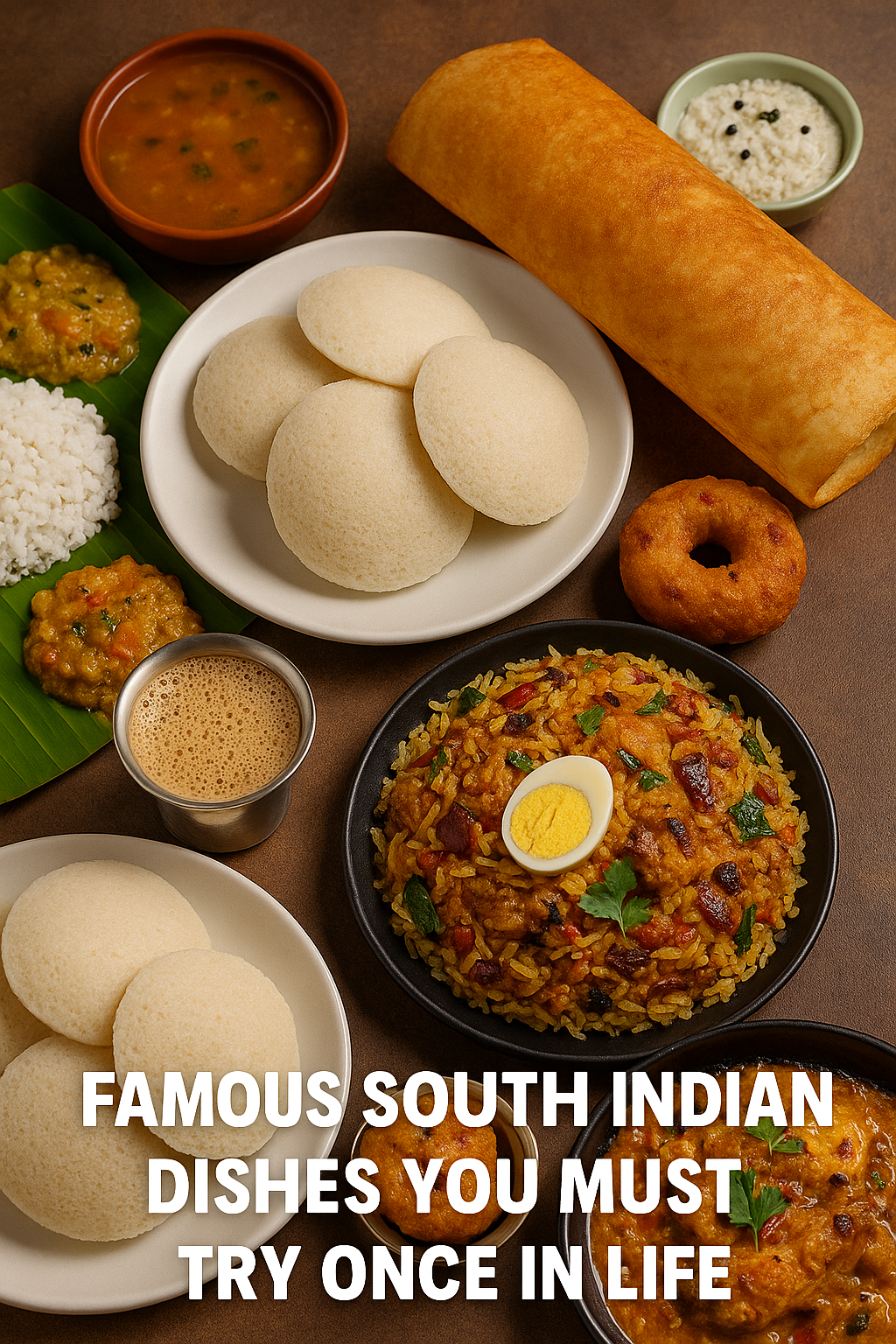 Famous South Indian Dishes You Must Try Once in Life