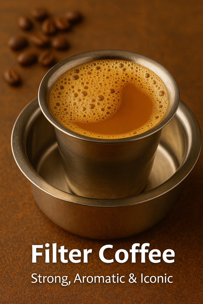 South Indian filter coffee